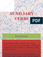 Belajar Bahasa Inggris - Auxiliary Verbs