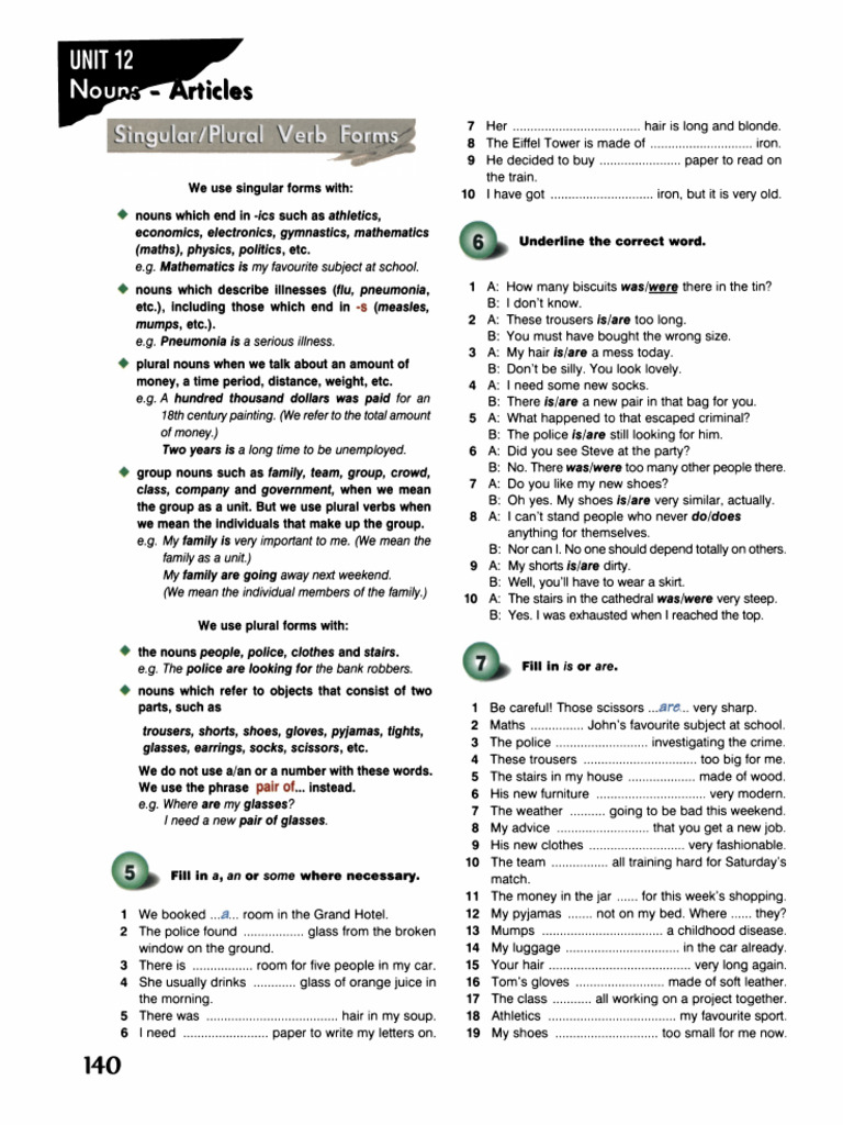 Articles A An One The | PDF