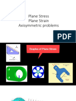 0.1 Few Plane Stress Plane Strain Probkem