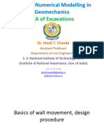 5.1 FEA of Excavations and Embankment Construction