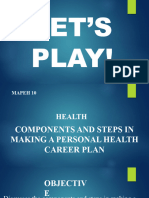 HEALTH 10 (Health Career Plan) Power Point