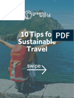 10 Ways To Reduce Your Negative Footprint While Travelling