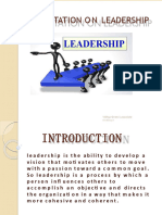 Presentation On Leadership by Dhruv Rai