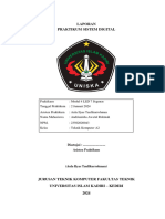 Laporan Praktikum Sistem Digital (Modul 4 - LED 7 Segmen) - Andrianisha