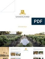 Sandalford Wines Wedding Kit