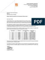 Request Letter of Technical Inspection - Liquigaz Bataan Terminal