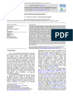 International Journal of Advanced and Applied Sciences: Numerical Modeling of Defective Hybrid Composite Plates