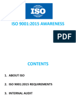 6..5 .3 ISO 90012015 Awareness