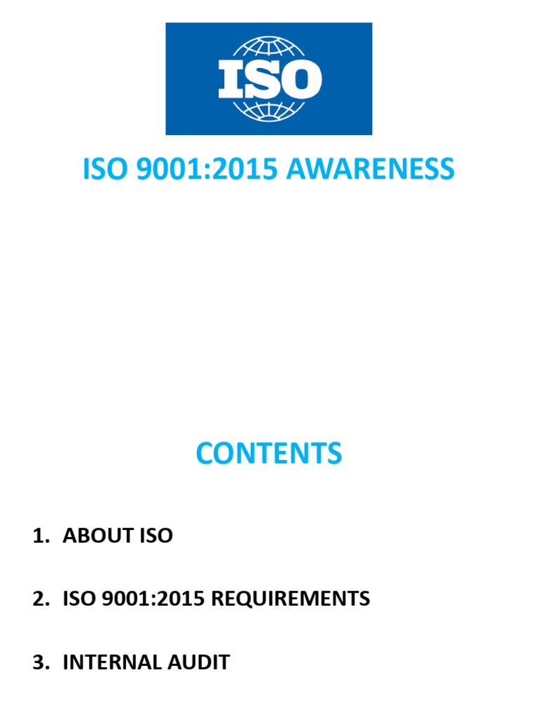 ISO 9001:2015 Quality Management Guide | PDF | Iso 9000 | Quality ...