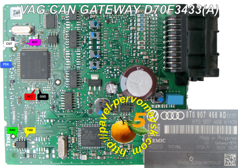 RST Cut PDX VCC GND RXD TXD Guide | PDF