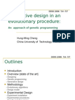 Generative Design in An Evolutionary Procedure: An Approach of Genetic Programming