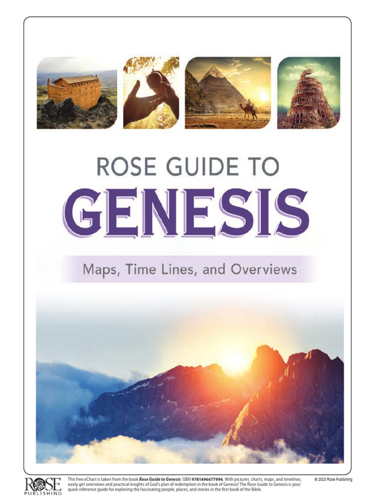 Insights from the Rose Guide to Genesis | PDF | Book Of Genesis | Canaan