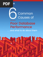 6 Causes Poor Database