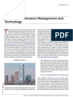Maintenance Management and Technology For Buildings