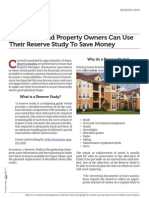 Why HOAs and Property Owners Can Use Their Reserve Study to Save Money