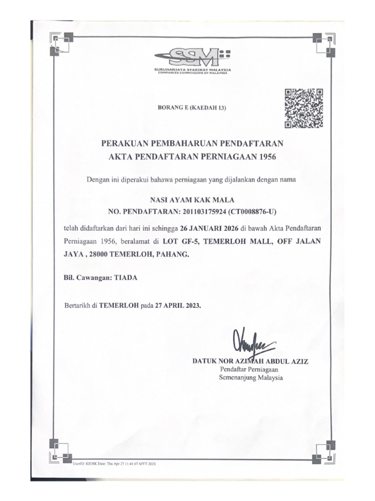 Companies commission of malaysia pdf