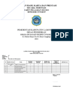 5.3 Hasil Karya Dan Prestasi Secara Tertulis