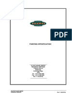 Appendix A - Illovo Paint Specification