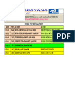 Revised AP JR & SR Pre Final III Time Table - 2023-24