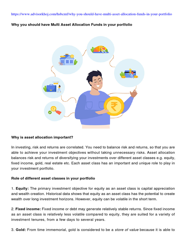 Why You Should Have Multiallocation Funds | PDF | Asset Allocation ...
