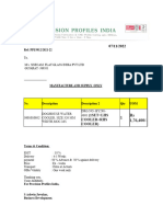 Ref: PPI/3912/2021-22: Description Description 2 Qty UOM