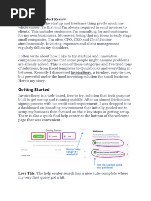 Invoiceberry Product Review
