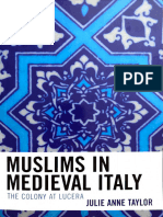 Muslims in Medieval Italy - Julie Anne Taylor