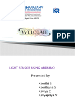 Light Sensor Using Arduino - Paper Presentation