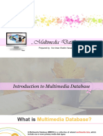 Slide MultimediaDatabase ICT450