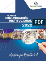 Plan de Comunicación 2022