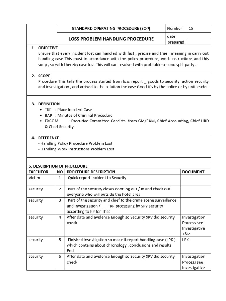 15-sop-lost-and-found-pdf-national-security-criminal-law