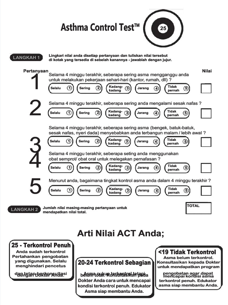 PDF Asthma Control Test Compress | PDF
