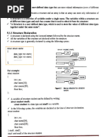 Structure and Union