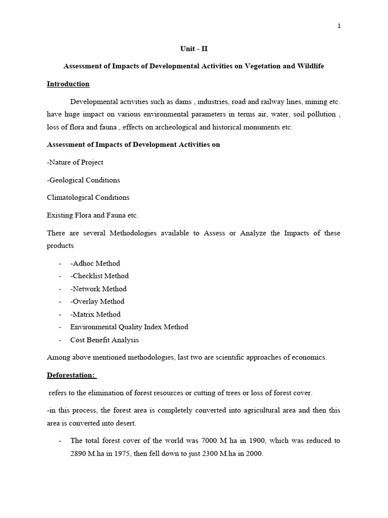 unit-2-assessment-of-impacts-of-development-activities-on