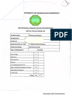 1. Fluid flow measurement