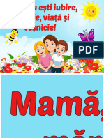 POSTER CU MAMA 4 X 4 PLANSE A4