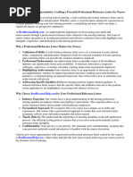 Professional Reference Letter Sample For Nurses | PDF | Nursing | Patient