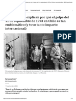 Allende - 4 Razones Que Explican Por Qué El Golpe Del 11 de Septiembre de 1973 en Chile Es Tan Emblemático - BBC News Mundo