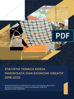 Statistik Tenaga Kerja Pariwisata Dan Ekonomi Kreatif 2018-2022