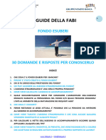 Le Guide Della Fabi - Il Fondo Esuberi - 30 Domande e Risposte Per Conoscerlo - Novembre 2015