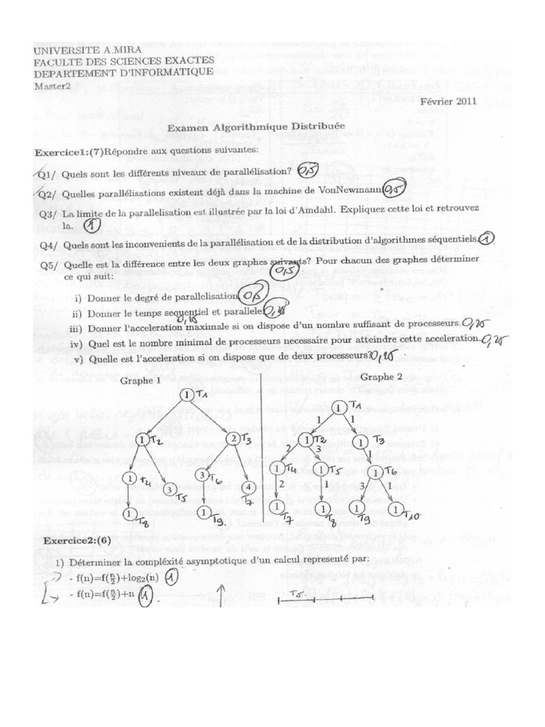 Emd Algo 2011 Correction | PDF