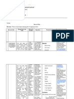 Research Plan Template