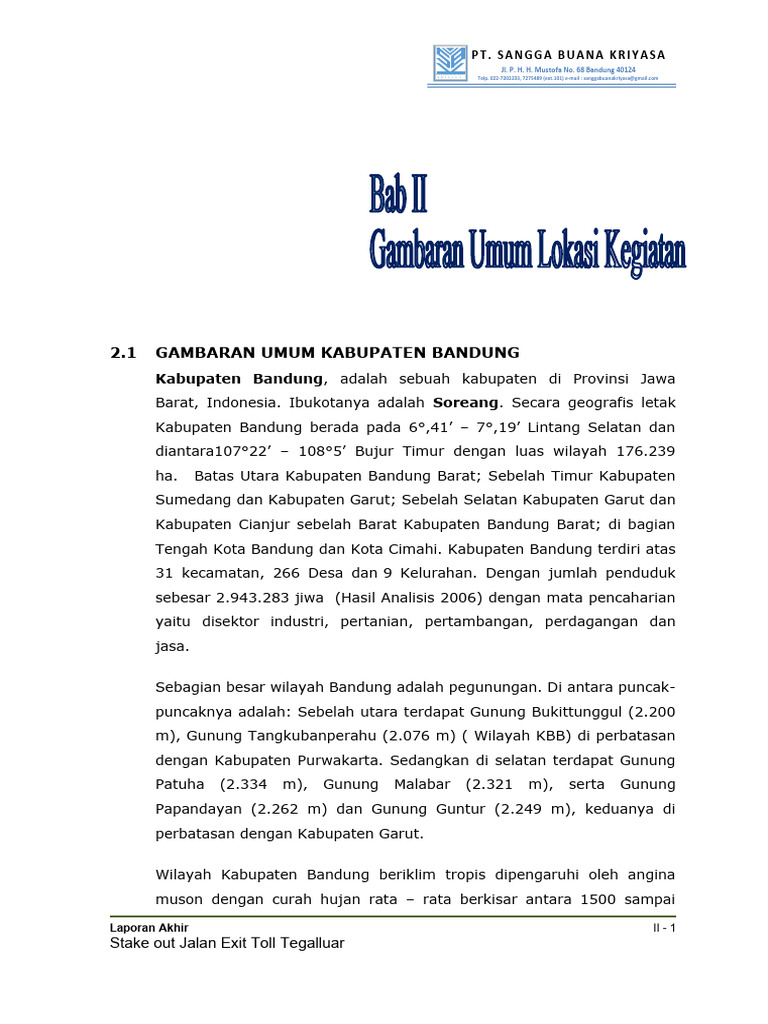 Lap Akhir ST Out KB Ii | PDF