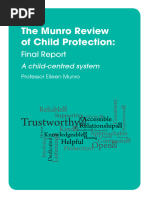 Munro Review Child Protection