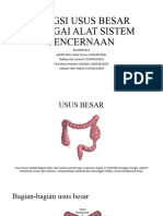 ABSTRAK Fungsi Usus Besar