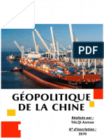 Projet Geopo de La Chine