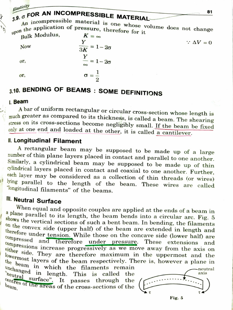 Beam Bending: Sagging and Hogging Effects | PDF | Bending | Beam ...