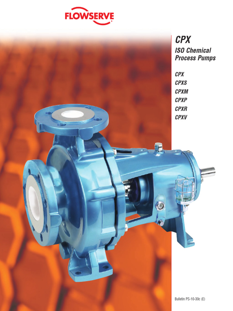 ISO Chemical Process Pumps: Pump Division | PDF | Pump