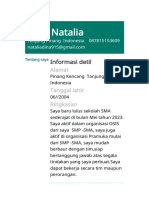 Dina Natalia: Informasi Detil