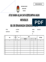 Daftar Pemilih Tetap